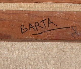 Laszlo Barta (1902–1961) - Postava v interiéru