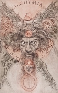 Oldřich Kulhánek (1940 - 2013) - Alchymia (velký list)