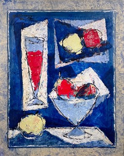 Richard Wiesner (1900 - 1972) - Zátiší s ovocem II
