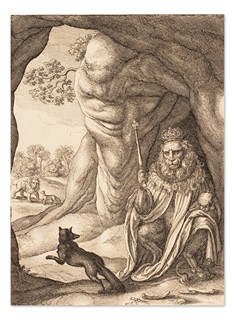 Václav Hollar (1607 - 1677) - Soubor 10 leptů s ilustracemi z Ezopových bajek