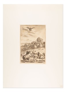 Václav Hollar (1607 - 1677) - Soubor 10 leptů s ilustracemi z Ezopových bajek