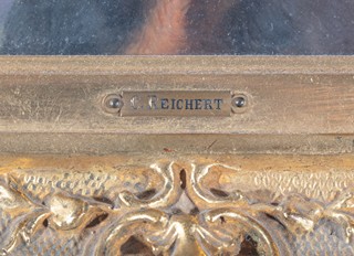 Carl Reichert (1836 - 1918) - Portrét psa (Gordon setr)