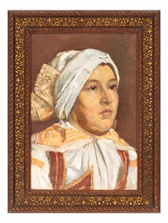 Cyril Mandel (1873 - 1907) - Žena začepená z Kuželova