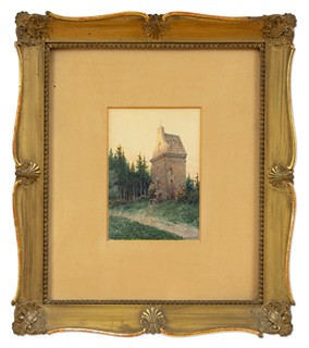 Richard Moser (1874 - 1924) - Am Kreuzberg Semmering