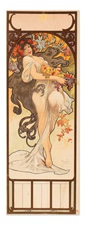 Alfons Mucha (1860 - 1939) - „Podzim“ (L'Automne) z ikonického cyklu „Čtyři roční období“ (Les Saisons)