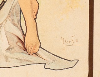 Alfons Mucha (1860 - 1939) - „Podzim“ (L'Automne) z ikonického cyklu „Čtyři roční období“ (Les Saisons)