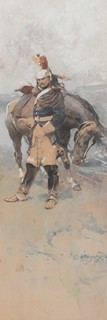 Luděk Marold (1865 - 1898) - Francouzský kyrysník