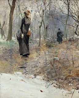 Luděk Marold (1865 - 1898) - Podzimní procházka