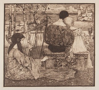 Heinrich Vogeler (1872 - 1942) - Die Liebe