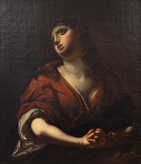 Italský malíř 17. století - Kajícníce Marie Magdaléna