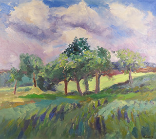 Adolf Lange (1950-) - Na kraji sadu