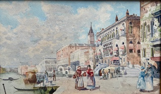 Antonie Brandeisová (1848 - 1926) - Benátky