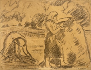 Boháček Karel (1886 - 1928) - Na poli