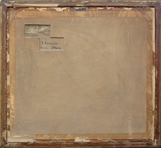 Oldřich Blažíček - V polích olejová skica