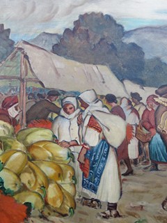 Martin Benka - Na trhu pod horami