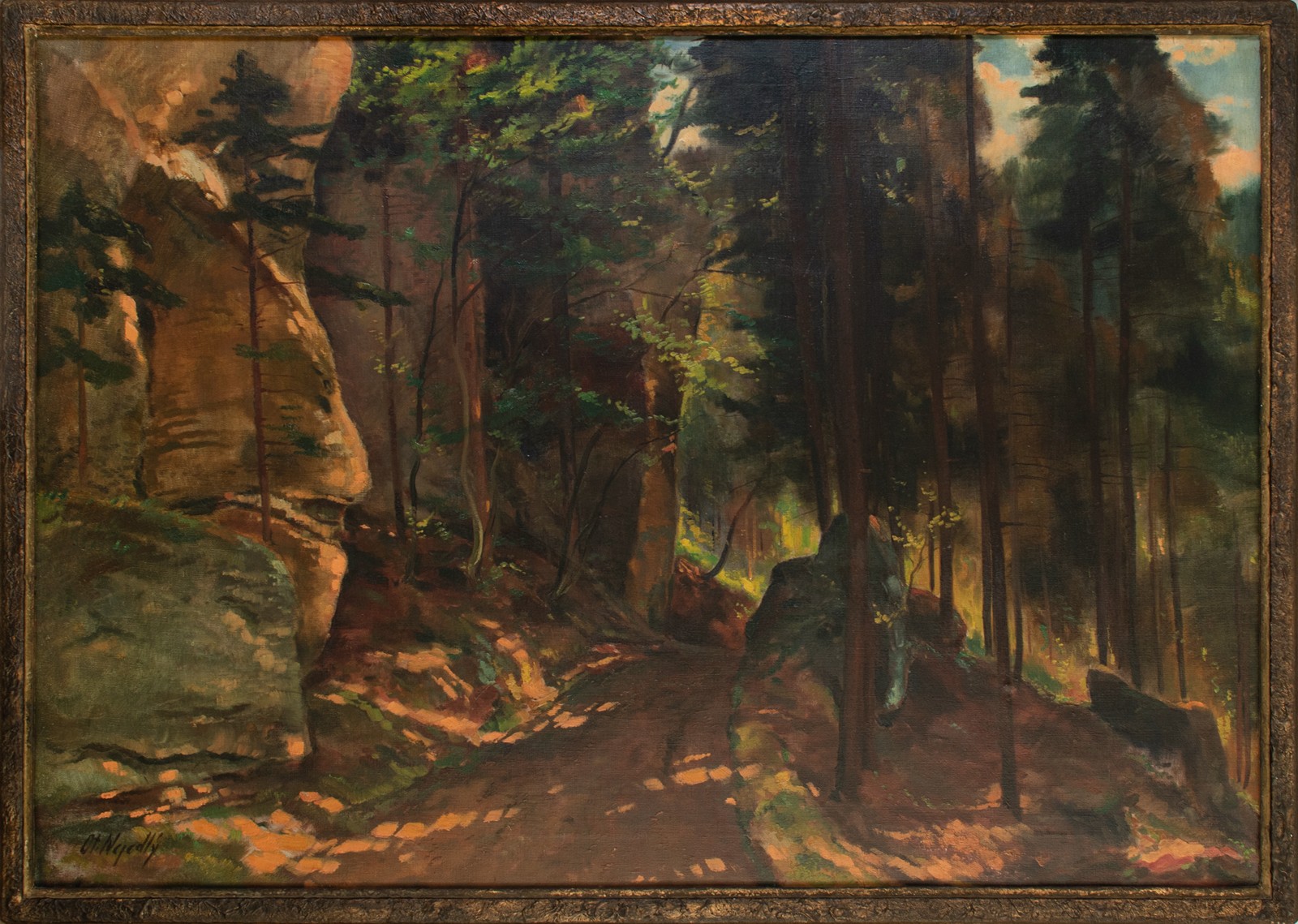 Otakar Nejedlý (1883 - 1957) - Partie u Kokořína