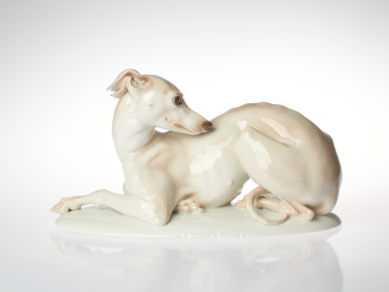 Velká figurka chrta - Rosenthal