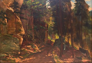 Otakar Nejedlý (1883 - 1957) - Partie u Kokořína