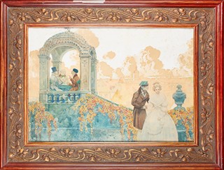 Josef Wenig (1885 - 1939) - V zámecké zahradě