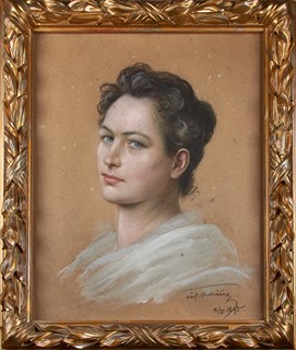 František Ondrúšek (1861 - 1932) - Mladá žena