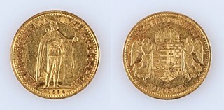 Zlatá mince: 10 koruna 1904