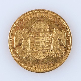 Zlatá mince: 10 koruna 1904