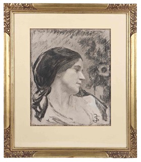 Jakub Schikaneder (1855 - 1924) - Dívky v šátku
