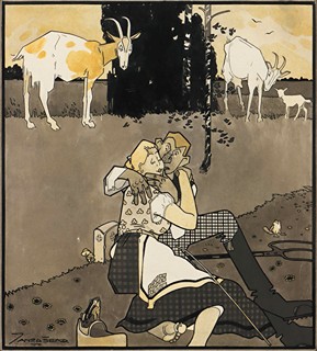 František Janoušek (1890 - 1943) - Milenci