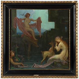 Maxmilián Pirner (1854 - 1924) - Rusalky