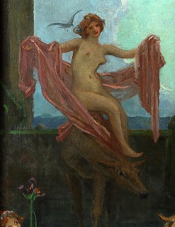 Maxmilián Pirner (1854 - 1924) - Rusalky