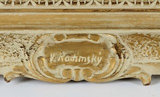 Václav Radimský (1867 - 1946) - Větrný podvečer u řeky