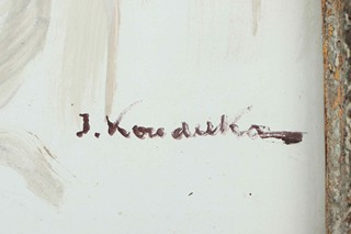 Josef (Joža) Koudelka (1877 - 1960) - Portrét dívky