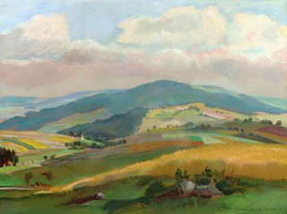 Cyril Jančálek (1891 - 1954) - Výhled do krajiny