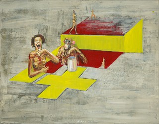 Roman Brichcín - Snídaně (s opicí)