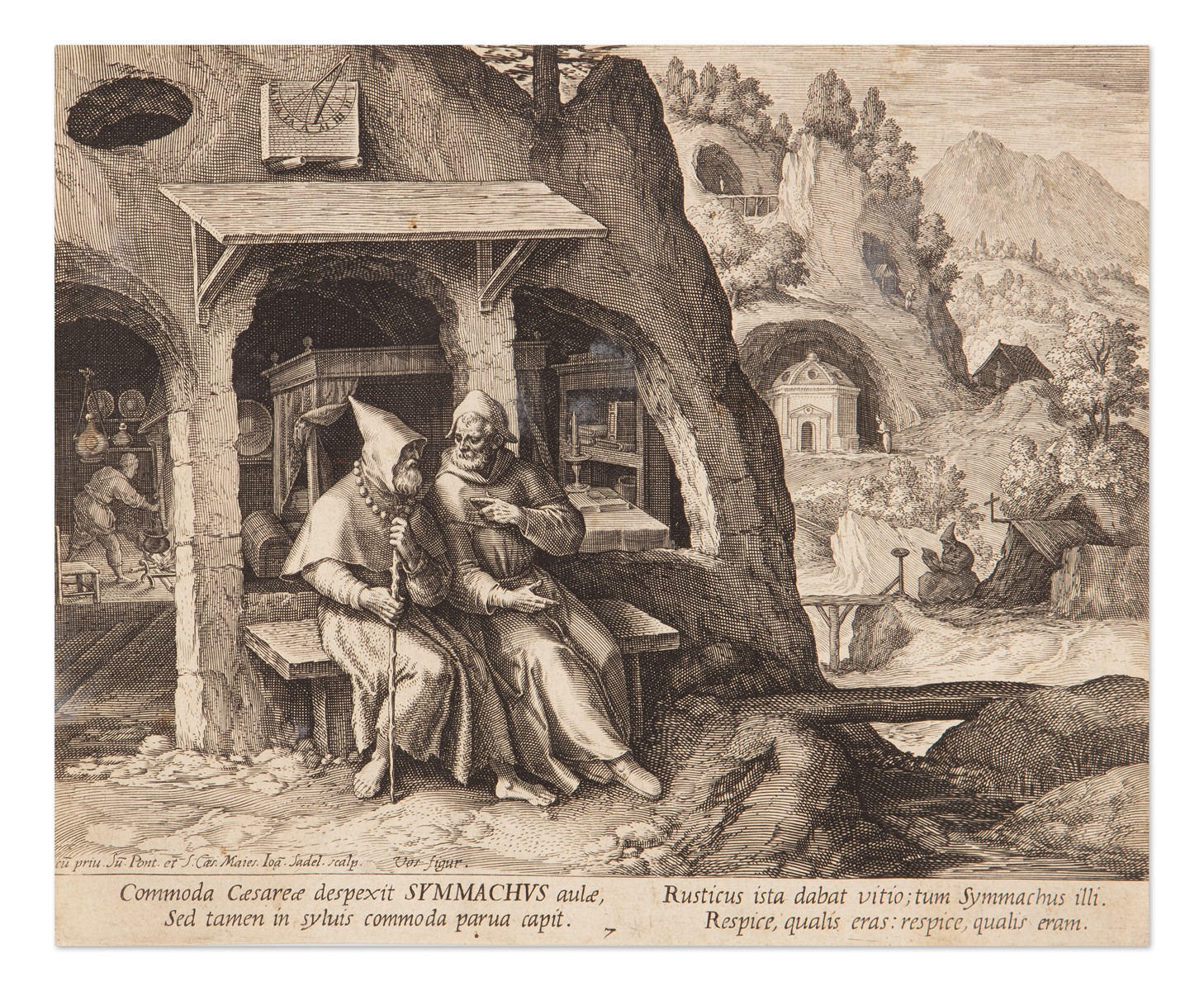 Jan Sadeler (1550 - 1600) - Symmachus