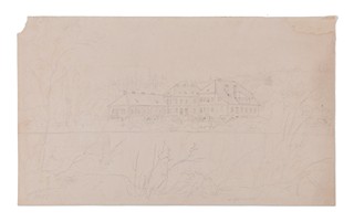 Eduard Herold (1820 - 1895) - Motiv z pražské Troji
