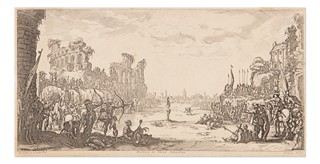 Jacques Callot (1592 - 1635) - Martyre de Saint Sebastien