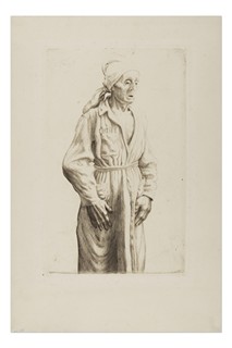 Karel Myslbek (1874 - 1915) - Žena v šátku