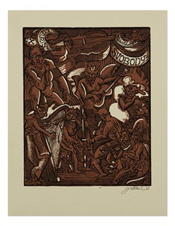 Josef Váchal (1884 - 1969) - Ex libris Jaroslava Svobody