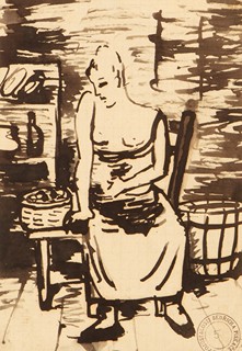Bedřich Piskač (1898 - 1929) - Žena
