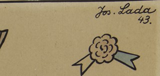 Josef Lada (1887 - 1957) - Hospodská rvačka