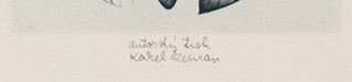 Karel Zeman (1949*) - Konvolut 7 grafických listů