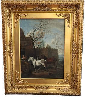 Dismar Degen, 1700 - 1753 - Odpočinek koní