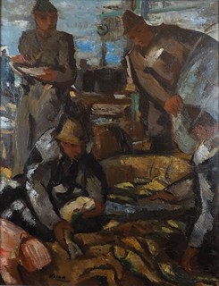 Jan Kojan (1886 – 1951) - Počítání ryb