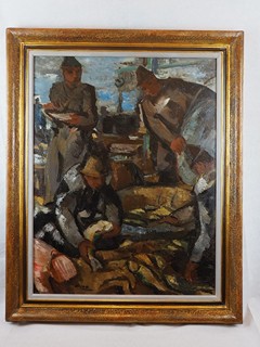 Jan Kojan (1886 – 1951) - Počítání ryb