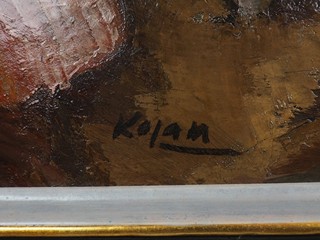 Jan Kojan (1886 – 1951) - Počítání ryb