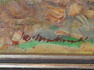 Jaroslav Malínský (1897 – 1979) - U stavení