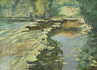 Václav Radimský (1867 - 1946) - Rybník s lekníny