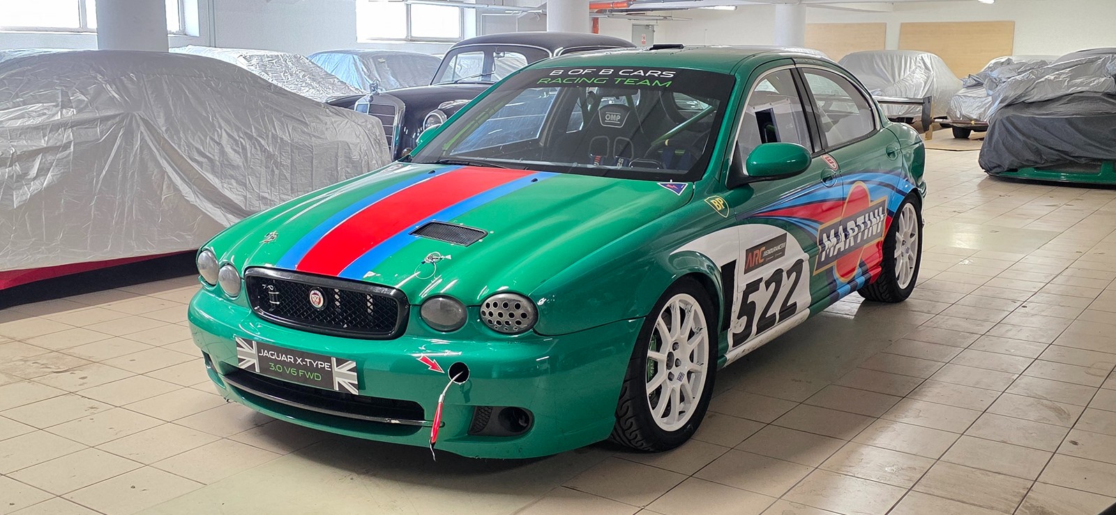 Jaguar X-Type race car