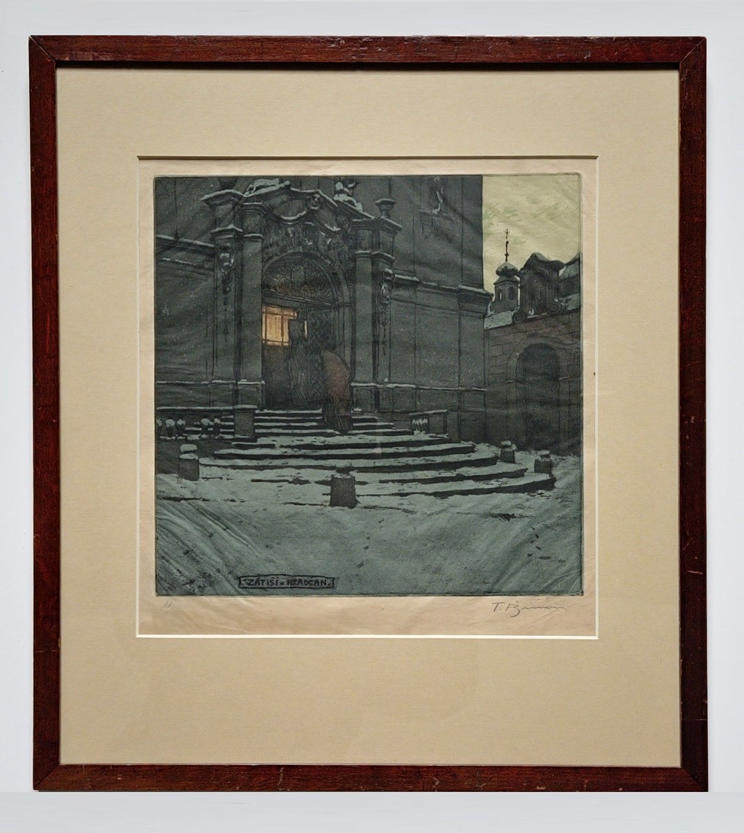 Tavík František Šimon (1877 - 1942) - Zátiší Hradčany